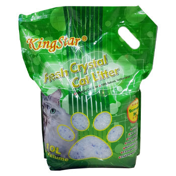 Fresh Crystal Cat Litter Green 10L