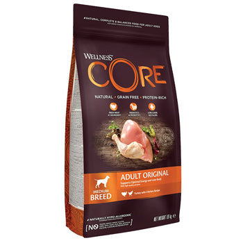 Wellness Core Adult Dog Original Turkey with Chicken Recipe 1.8Kg