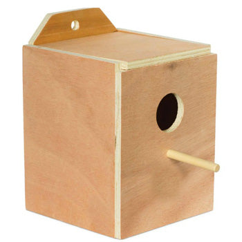 Bird House Wooden Box - 10"