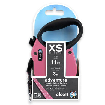 Adventure retractable leash, 3 m - Extra-Small - ASH