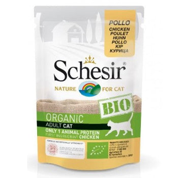 Schesir Bio Chicken For Cats 85g
