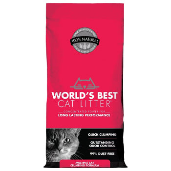 World's Best Cat Litter Multiple Cat Clumping 8lb
