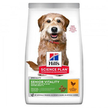 Hill's Science Plan Mature Adult Senior Vitality 7+ Small & Mini with Chicken 1.5kg