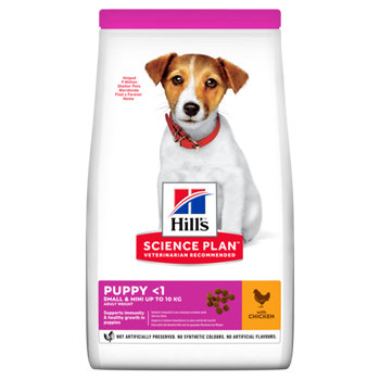 Hill's Science Plan Small & Mini Puppy food with Chicken 300g